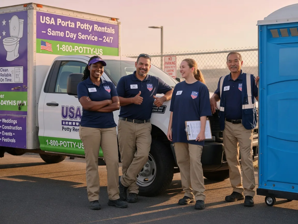 Porta Potty Rental company in Laceyville, PA